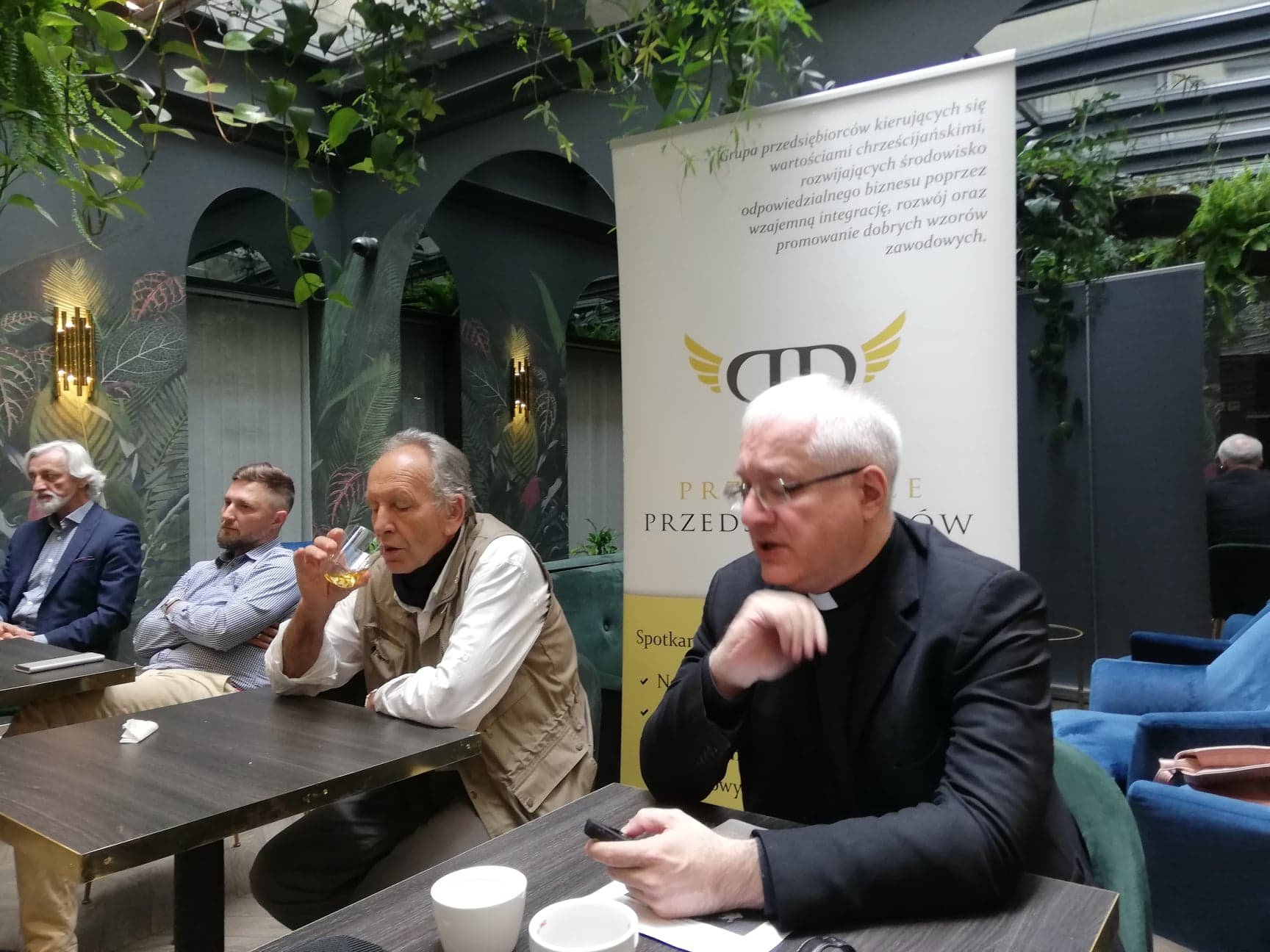 Śniadanie z ks. Kazimierzem Ginterem