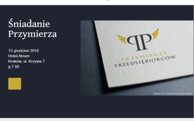 13.12.2019 – Śniadanie Przymierza, gość specjalny: Ks prof. Eward Staniek